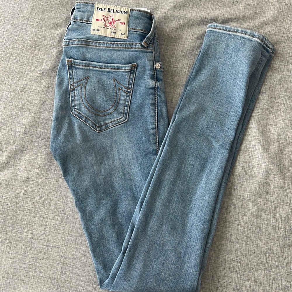 True Religion Mid Rise Stella Jeans Size 25